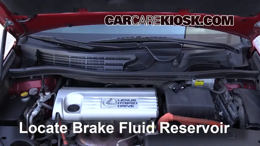 2010 Lexus HS250h Premium 2.4L 4 Cyl. Brake Fluid